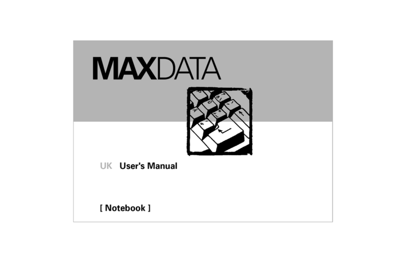 MAXDATA Notebook User manual