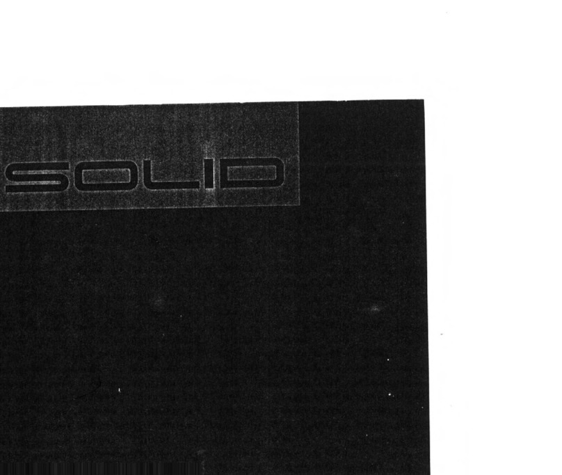 Rock SOLID Sound SOLID User manual