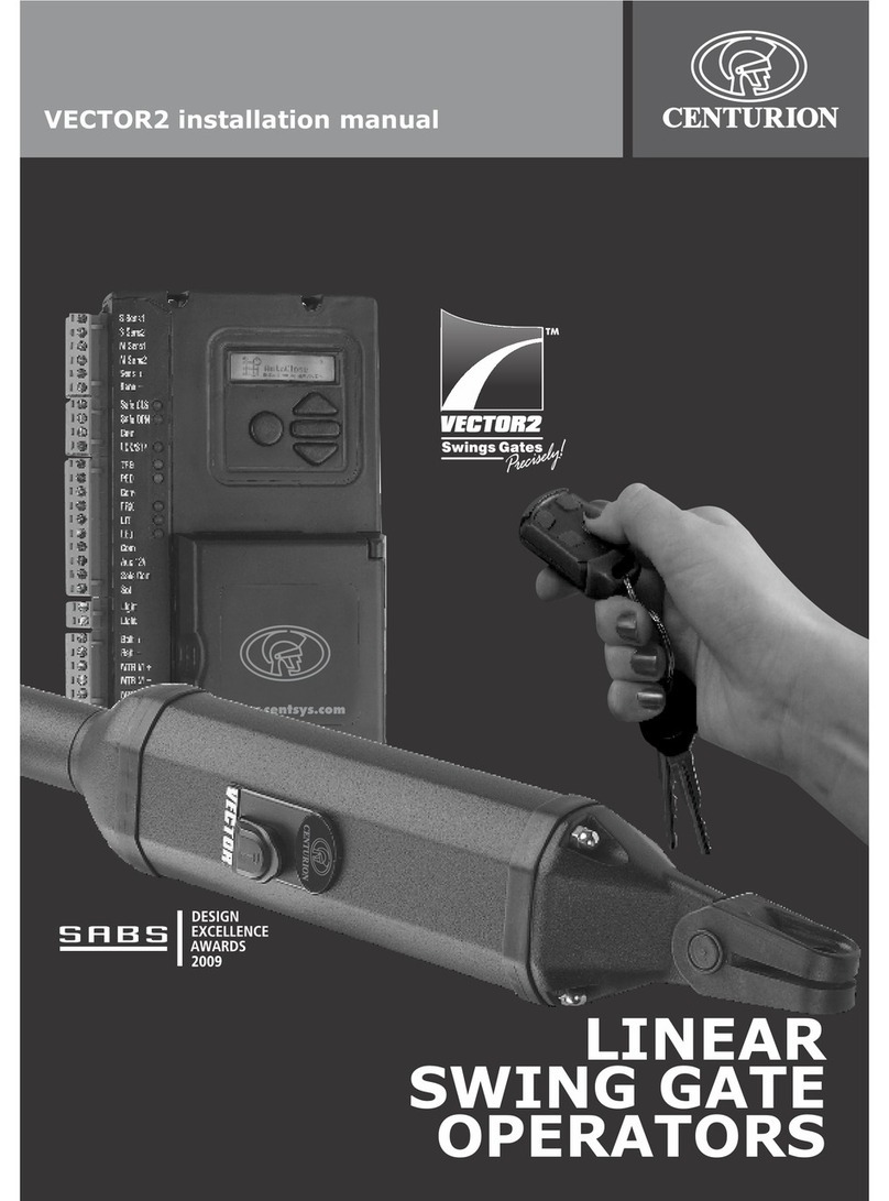 Centurion VECTOR2 User manual