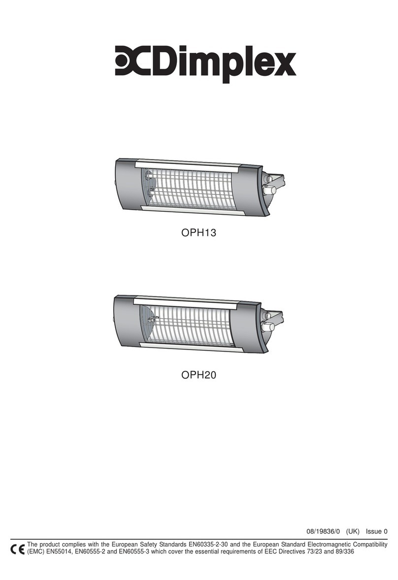 Dimplex OPH13 User manual