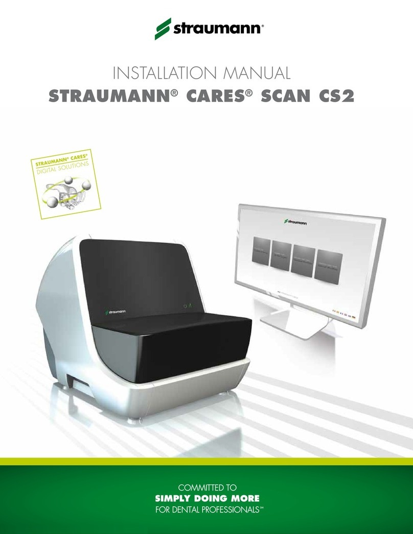 Straumann CARES Scan CS2 User manual