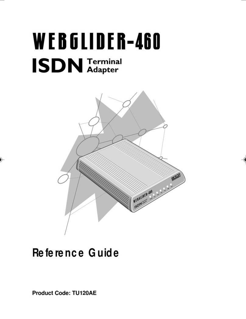Boca Systems Webglider-460 User manual