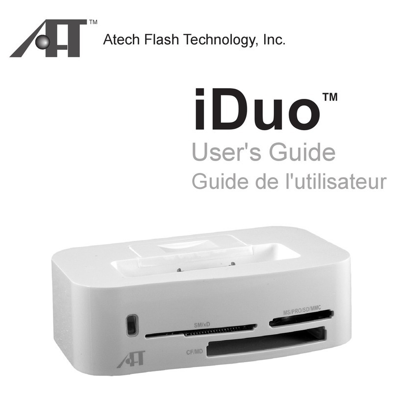 Atech Flash Technology iDuo hub User manual Atech Flash Technology iDuo hub User manual