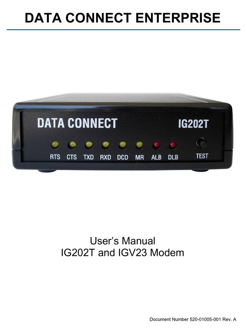 Data Connect IG202T User manual