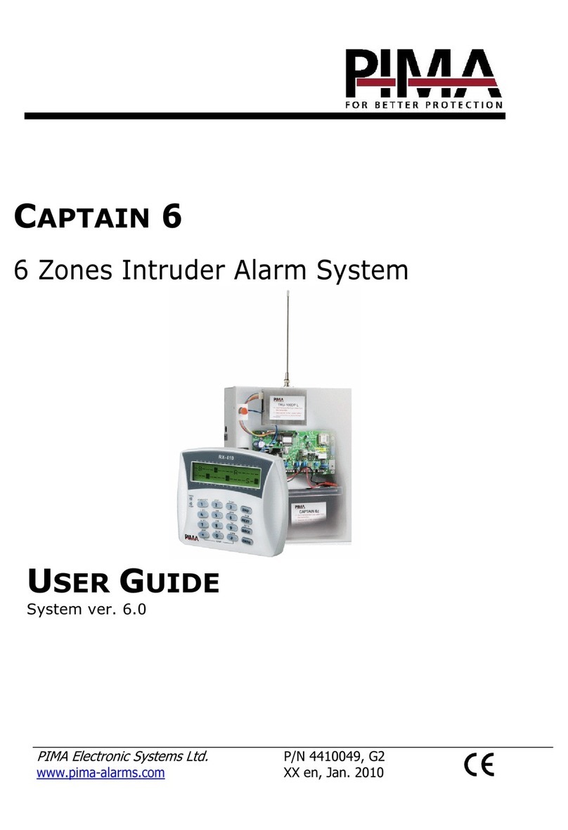 Pima Captain 6 User manual