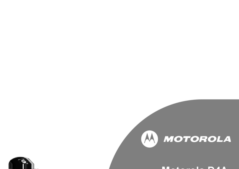 Motorola D4A User manual