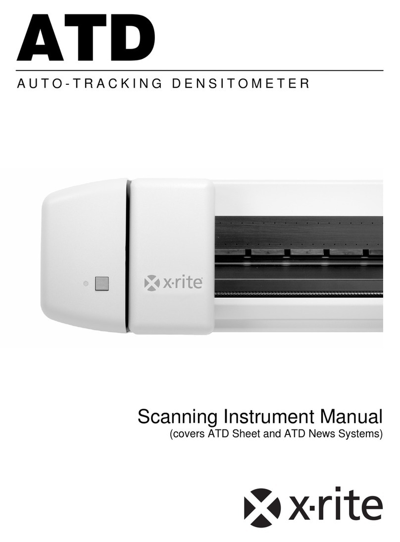 X-Rite ATD User manual