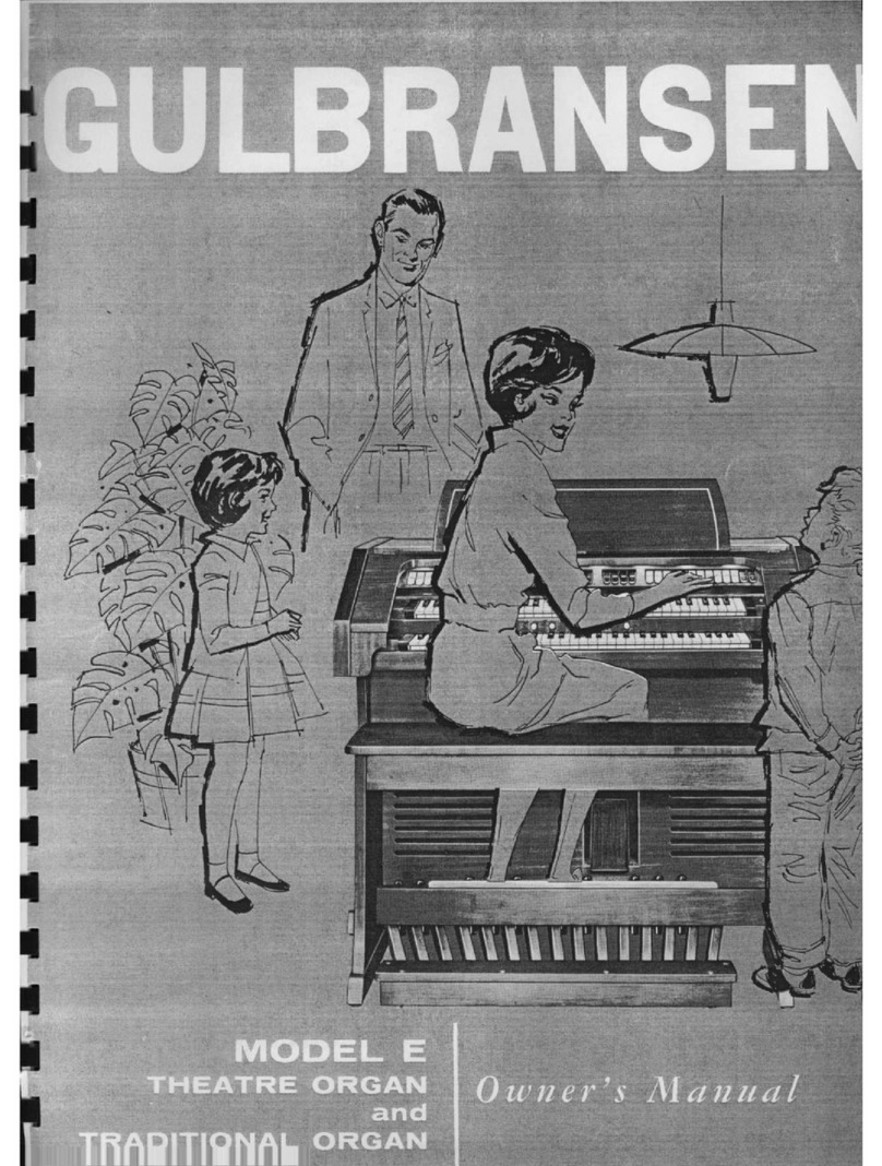 GULBRANSEN E User manual