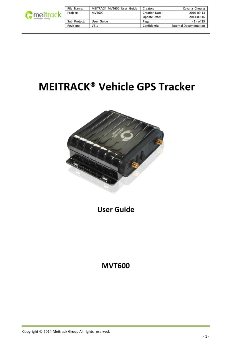 MeiTrack iButton MVT600 User manual