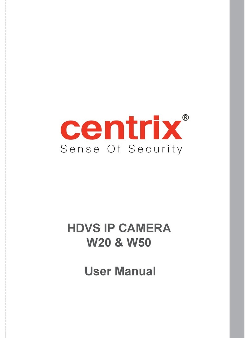 Centrix W20 User manual