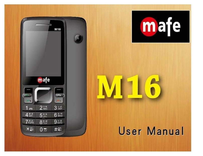 Mafe M16 User manual