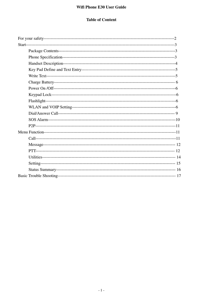 Dyna E30 User manual