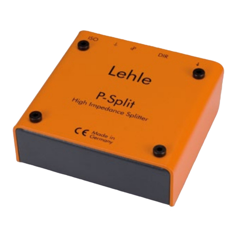 Lehle P-Split II User manual
