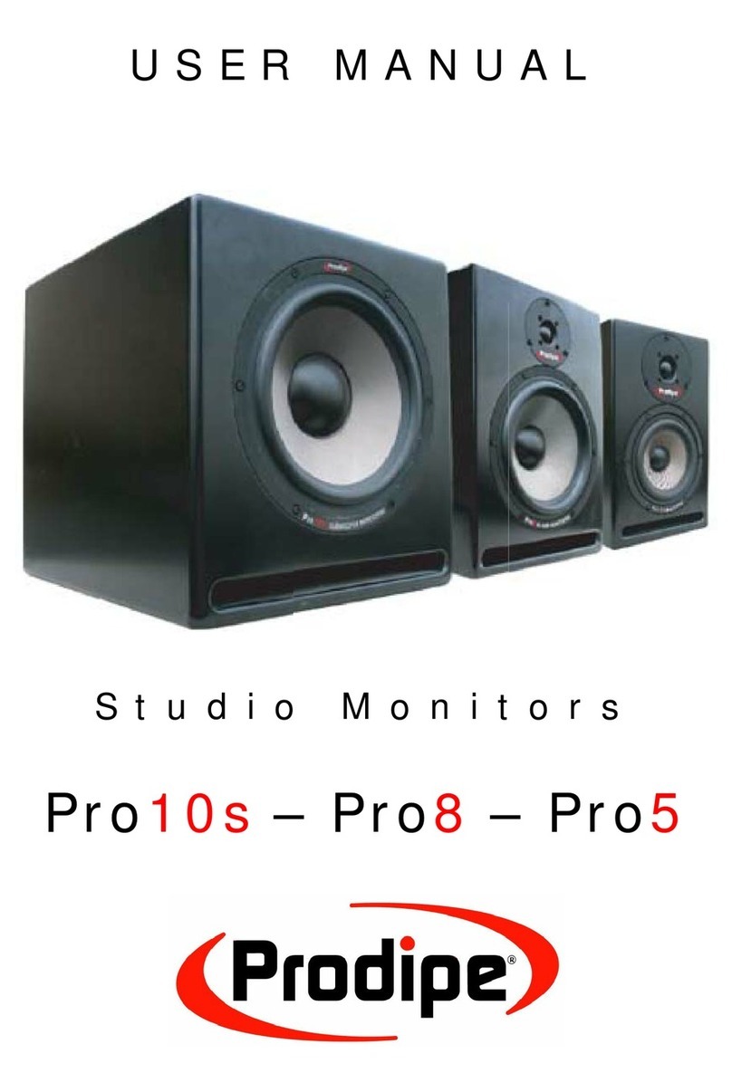 Prodipe Pro10s User manual Prodipe Pro10s User manual