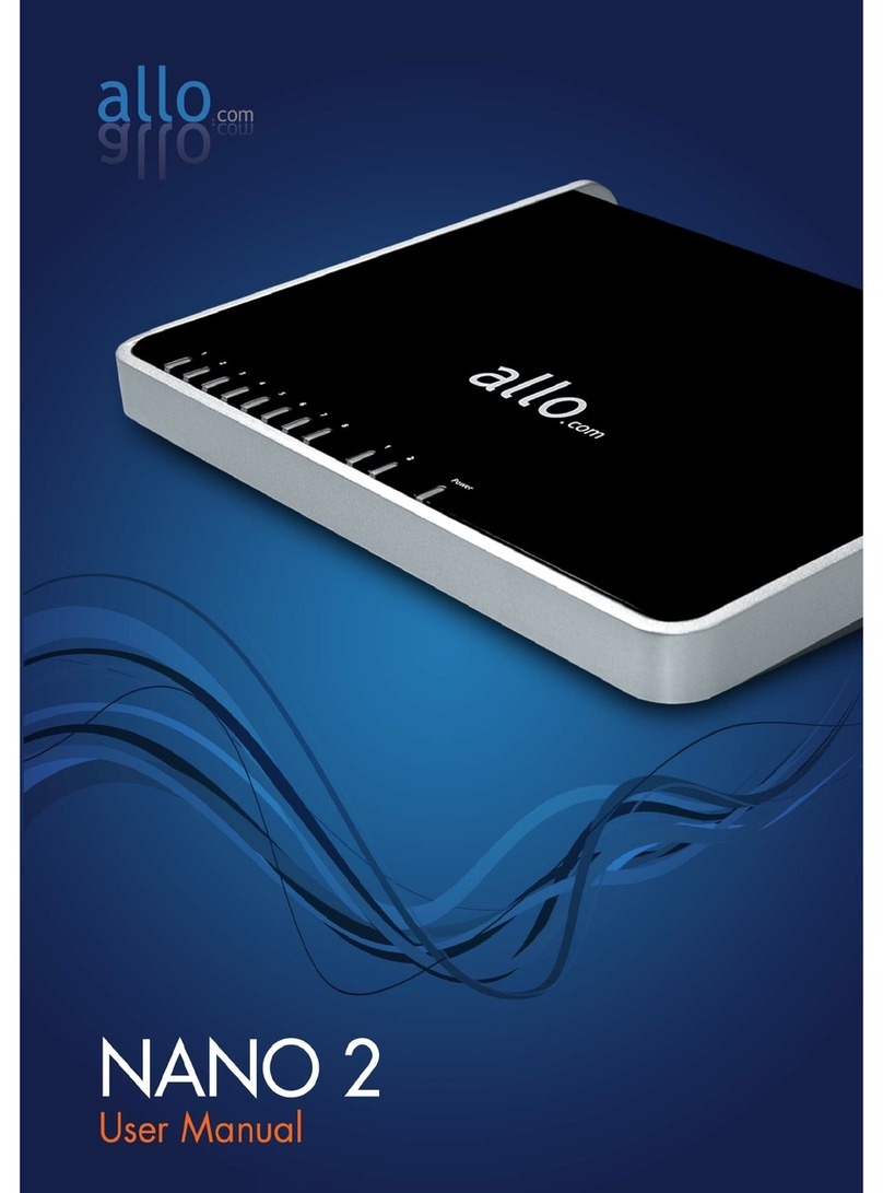 Allo.com Nano 2 User manual