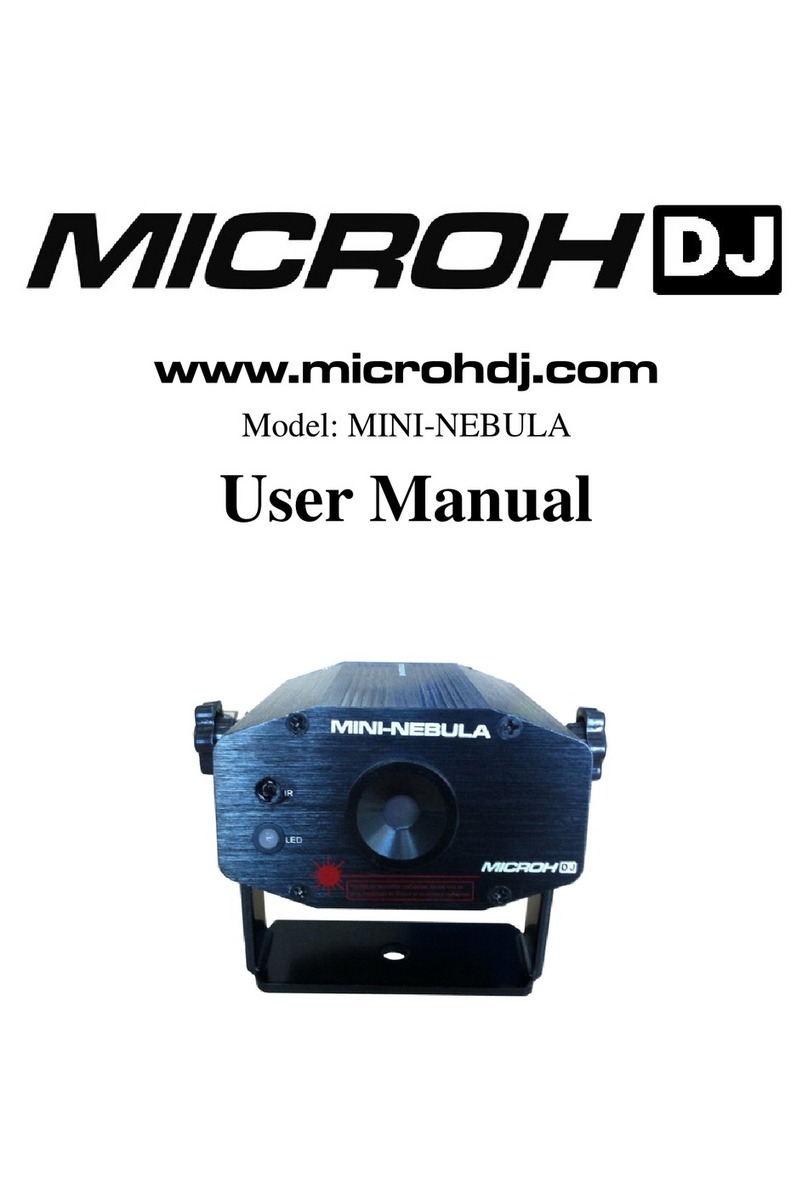 MicrohDJ MINI-NEBULA User manual