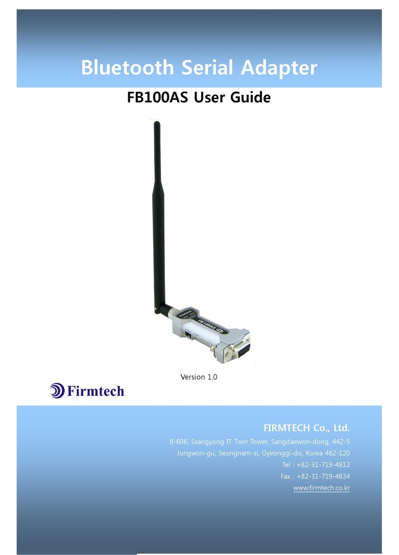 Firmtech FB100AS User manual
