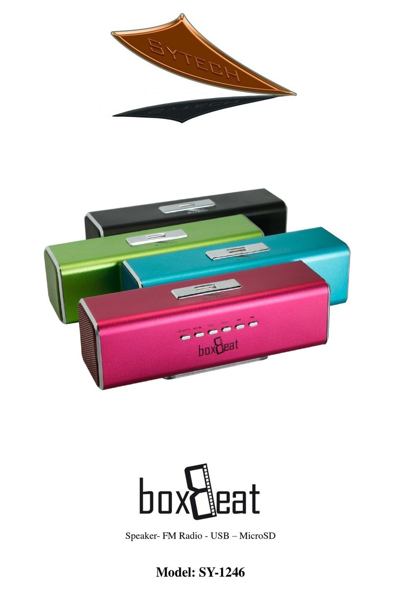 Sytech boxBeat User manual
