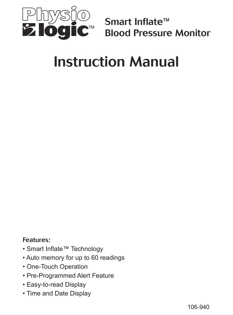 Physio Logic Smart Inflate User manual Physio Logic Smart Inflate User manual