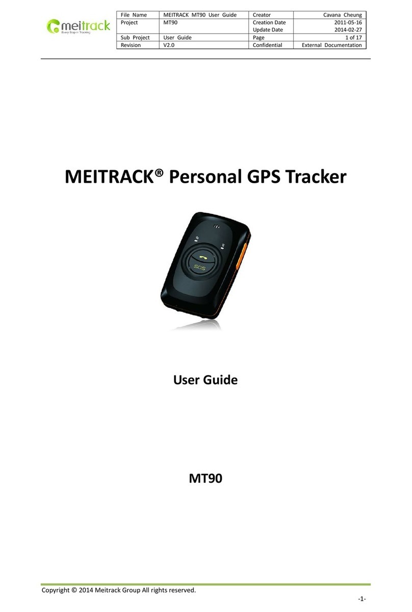 MeiTrack MT90 User manual