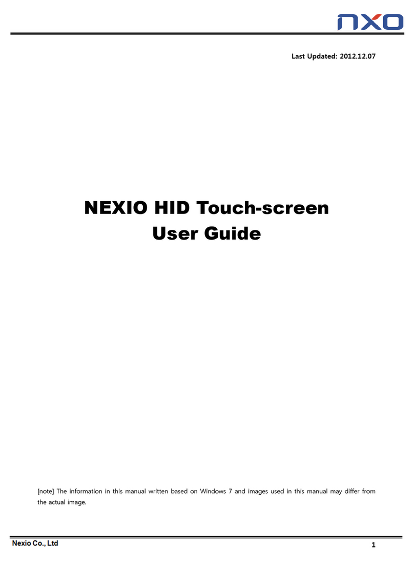 NEXIO HID Touch-screen User manual