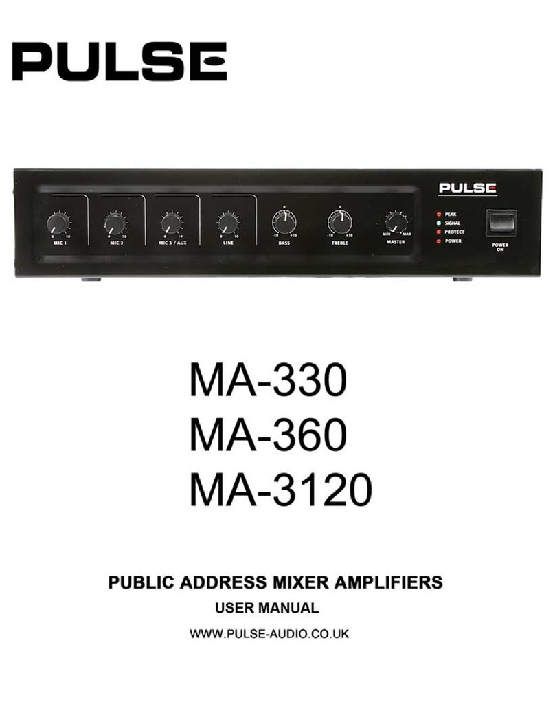 PULSE+ MA-330 User manual