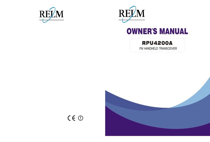 RELM RPU4200A User manual