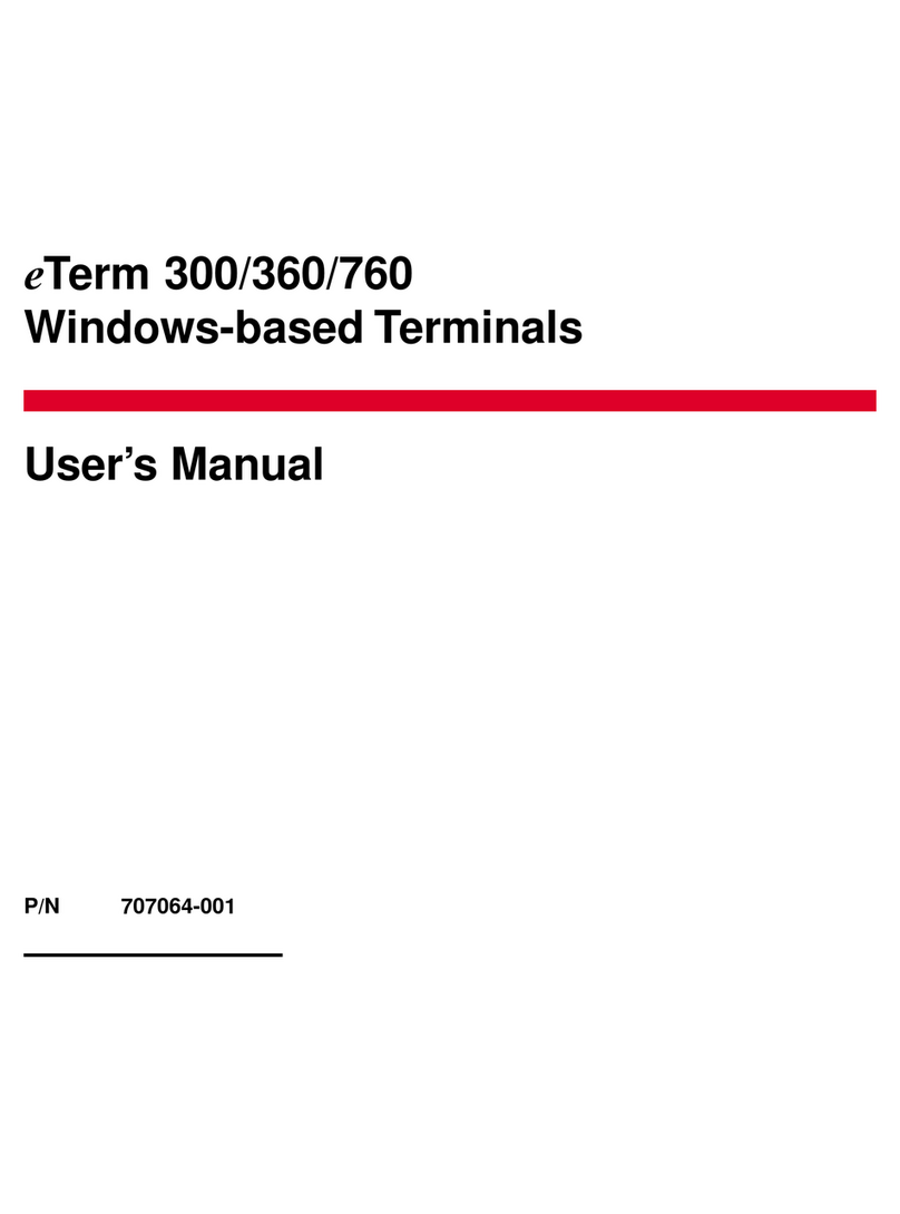 Visara eterm 300 User manual