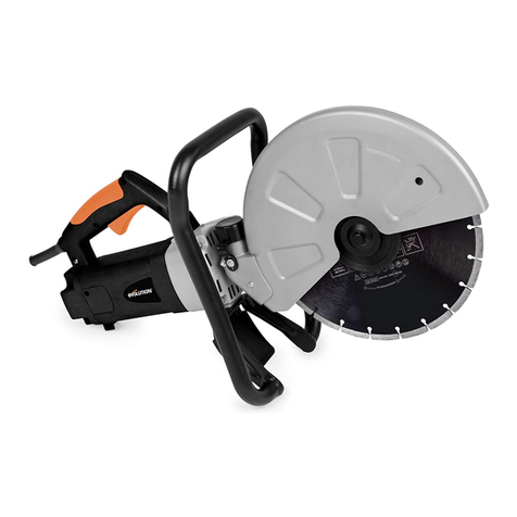 Evolution DISC CUTTER User manual