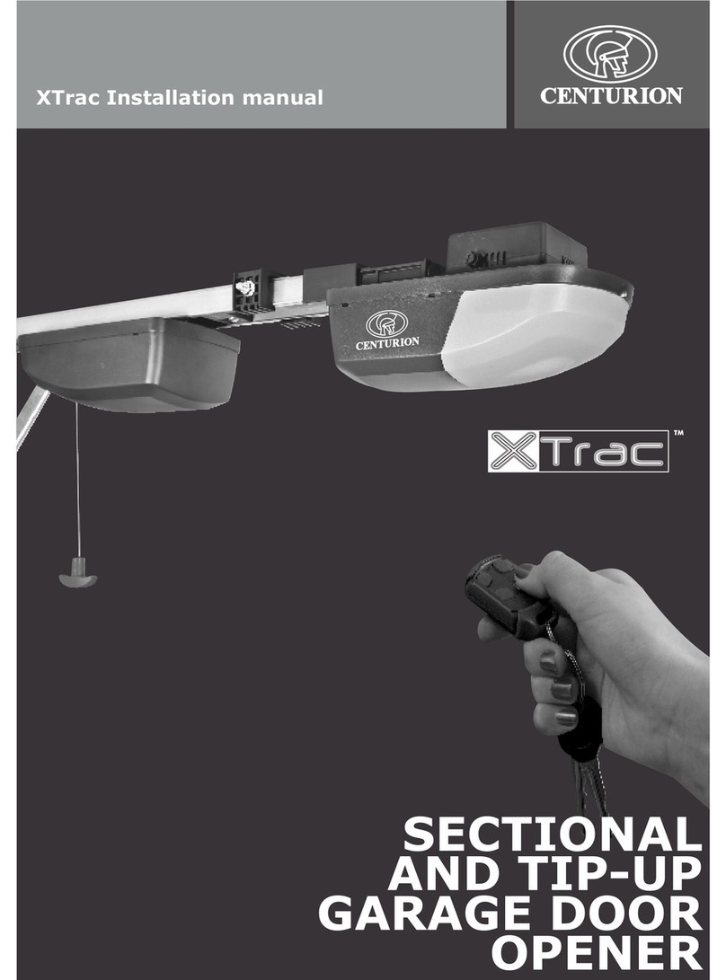 Centurion XTrac User manual Centurion XTrac User manual