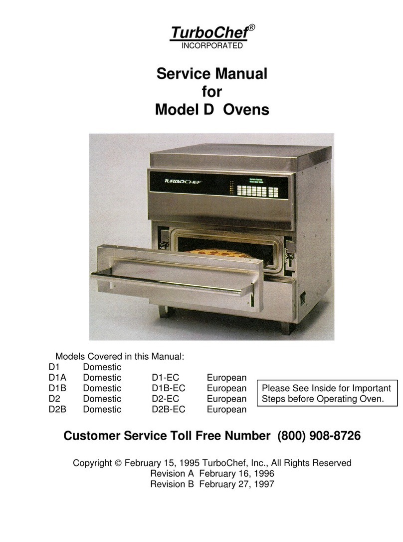 TurboChef D1 User manual