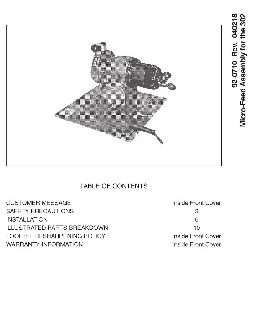 TRI tool 302 User manual