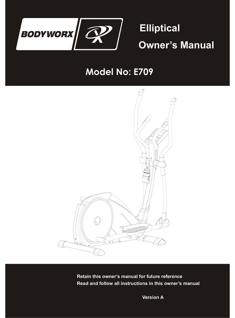 Bodyworx E709 User manual