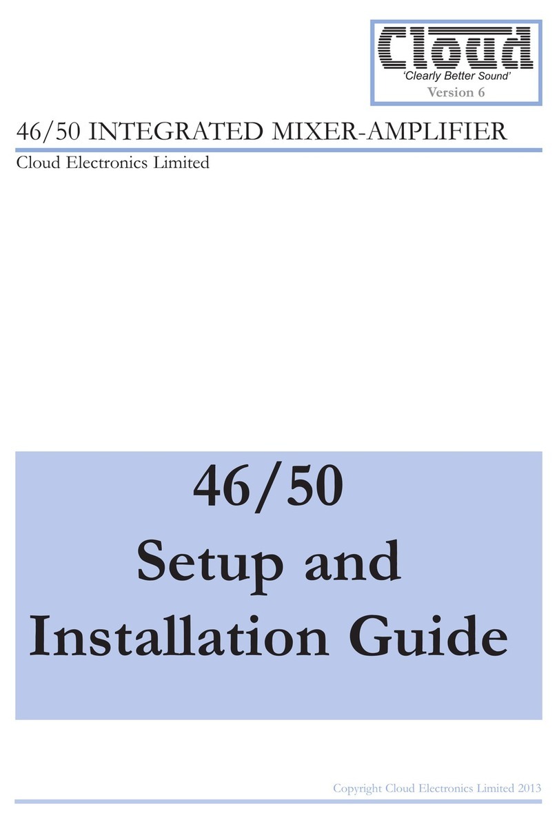 Cloud 46 INTEGRATED Operating and safety instructions