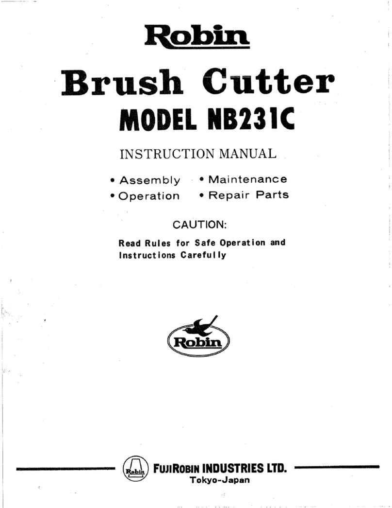 Robin NB231C User manual
