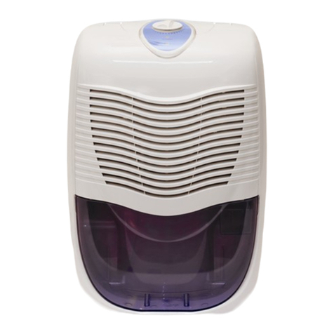 Meaco 10L small home dehumidifier User manual