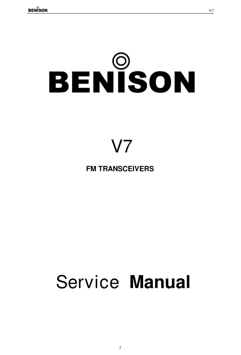 Benison V7 User manual
