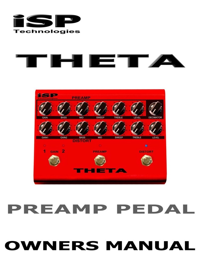 iSP Technologies THETA User manual