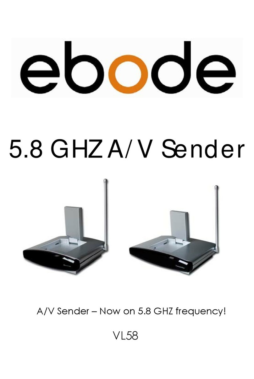 Ebode VT58 User manual