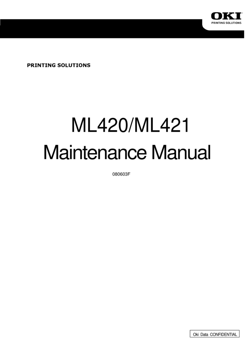 Oki ML420 Series User manual
