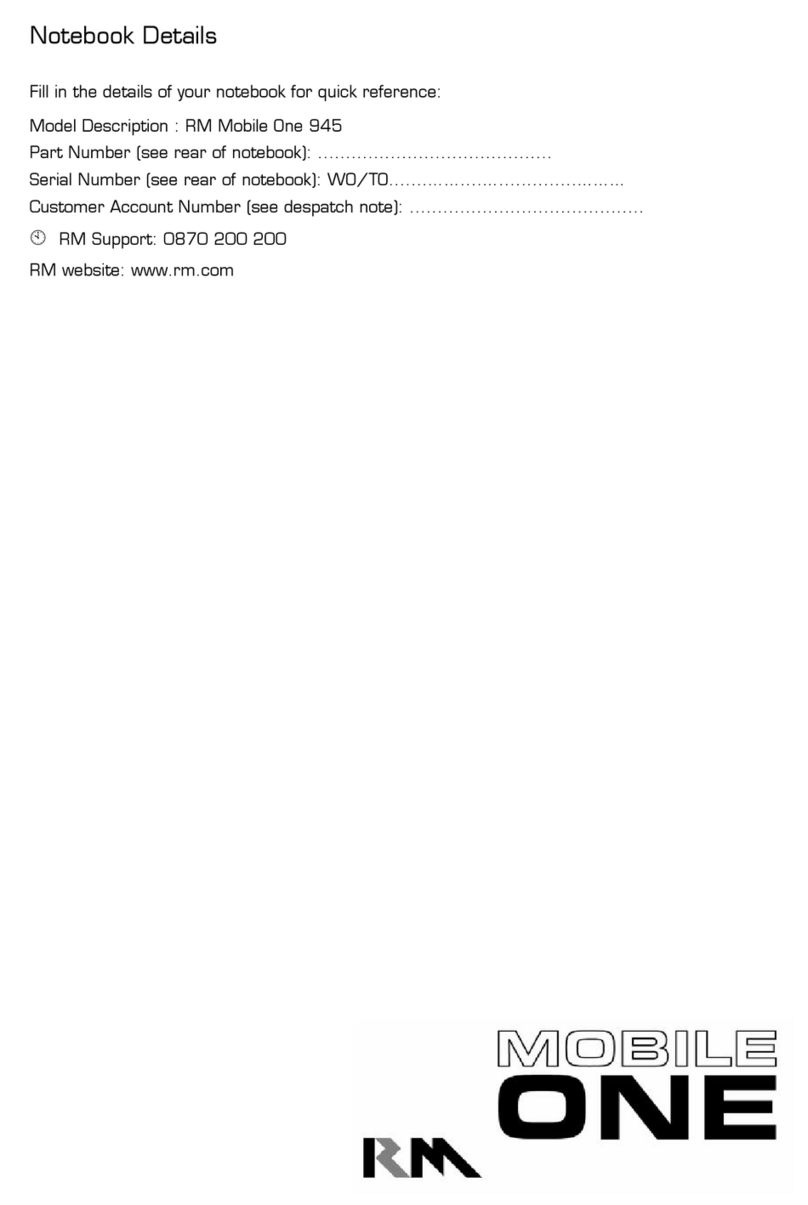 RM Mobile One 945 User manual