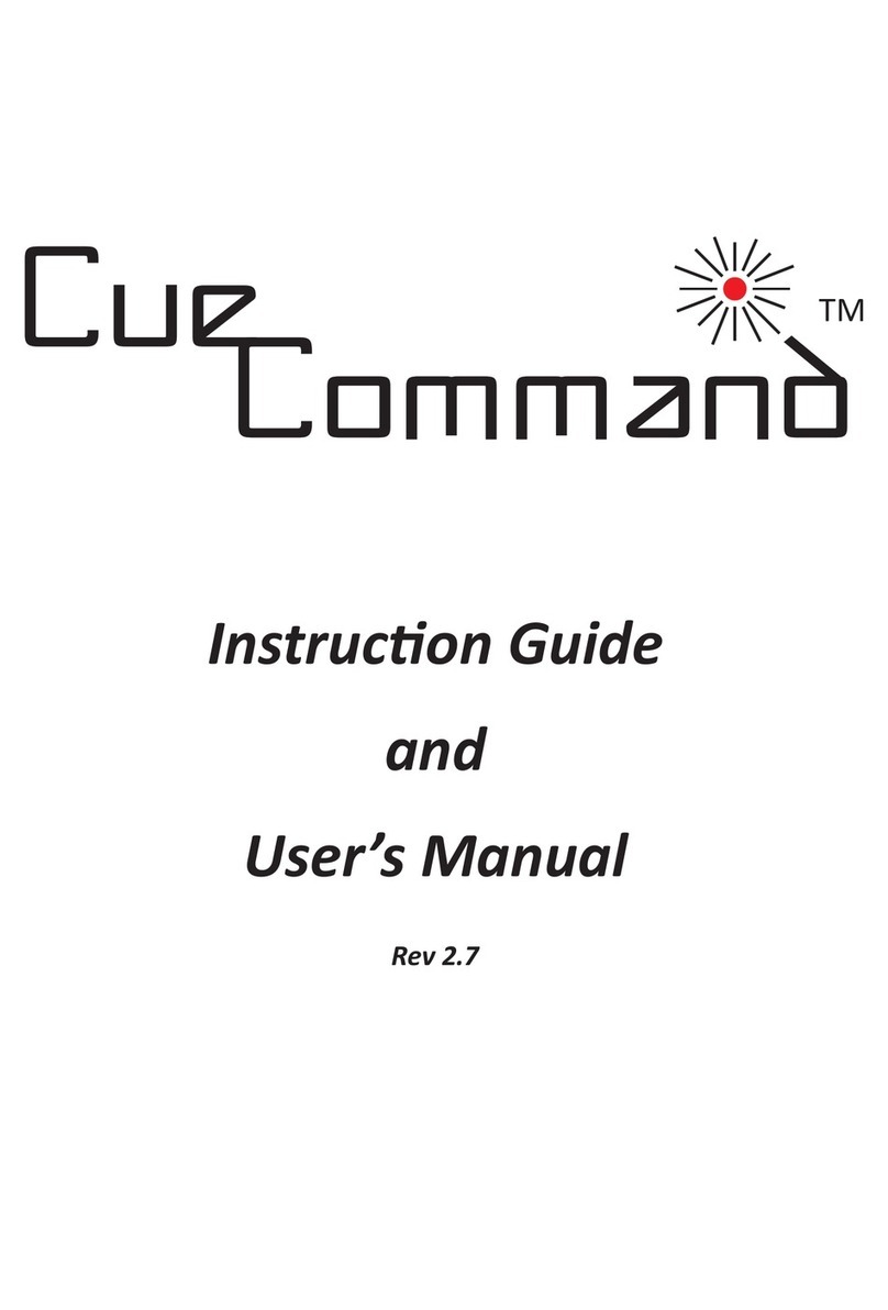 Deceptively Simple Cue Command User manual