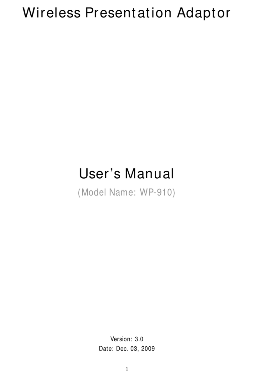 WePresent WP-910 User manual