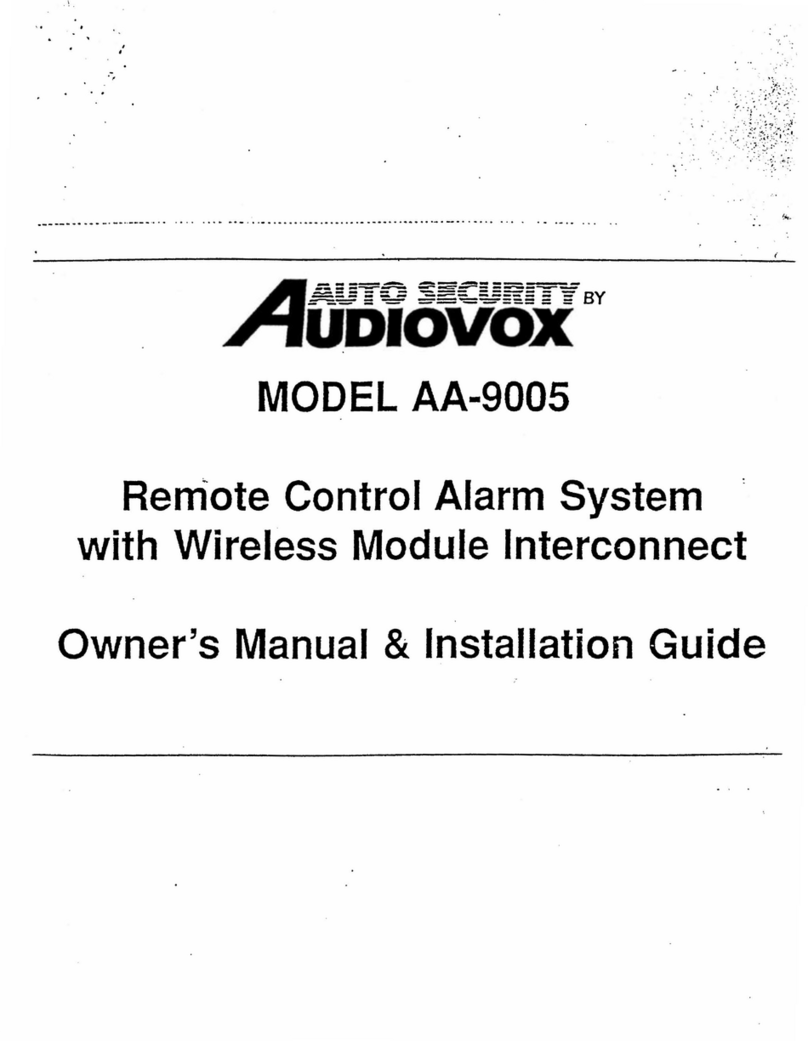 Audiovox AA-9005 Troubleshooting guide Audiovox AA-9005 Troubleshooting guide