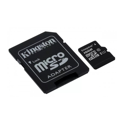 Kingston Technology Flash Memory User manual