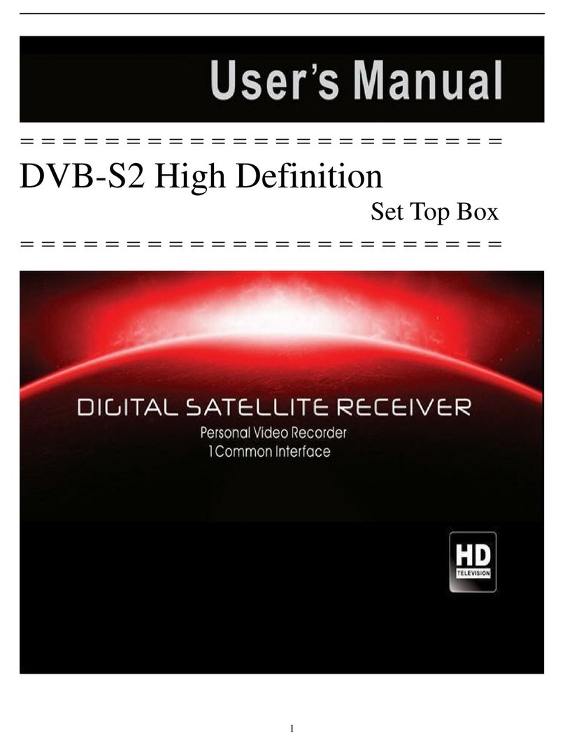 HD DVB-S2 User manual