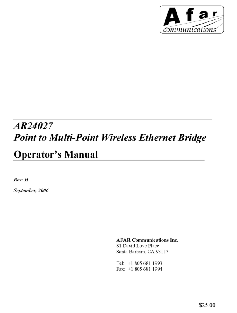 Afar AR24027 User manual