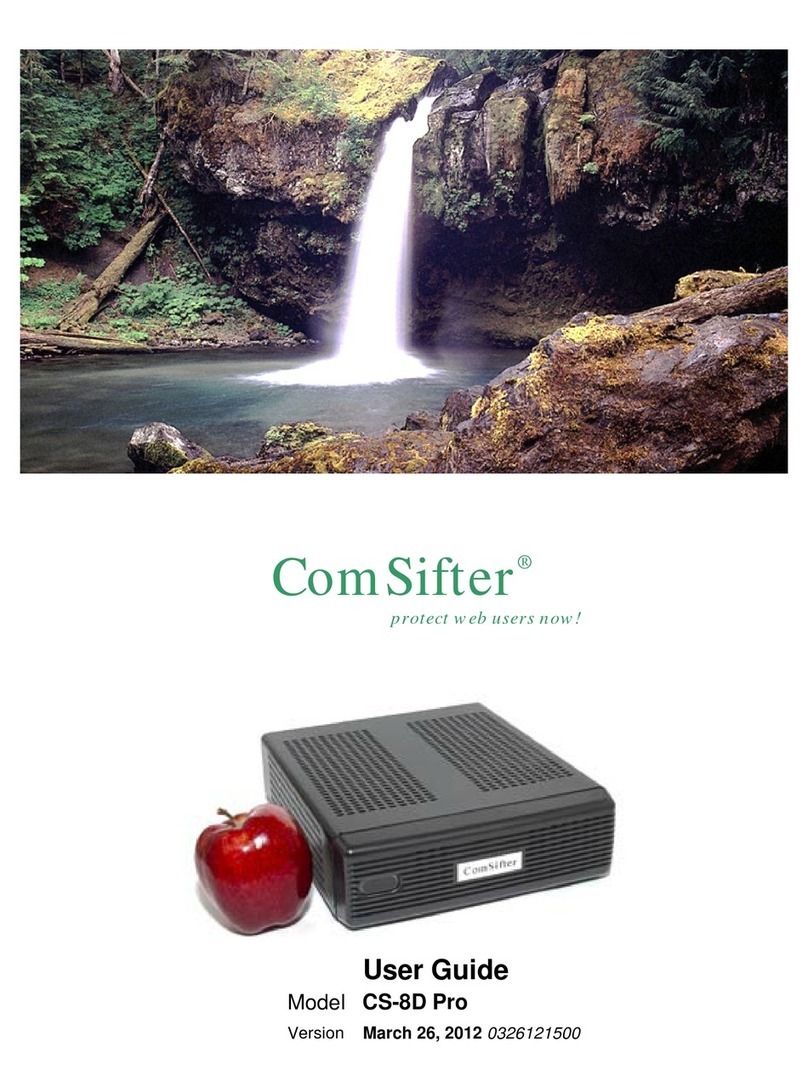 ComSifter CS-8D Pro User manual