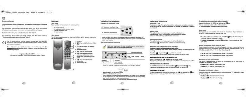 SAGEMCOM C91 User manual