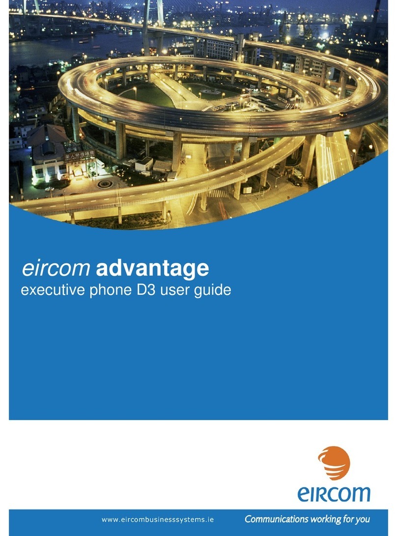 Eircom advantage D3 User manual